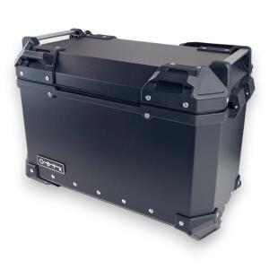 Seitenkofferer 2-Set Pro3 46 L Schwarz Alu für Motorrad