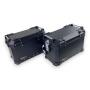 Seitenkofferer 2-Set Pro3 46 L Schwarz Alu für Motorrad