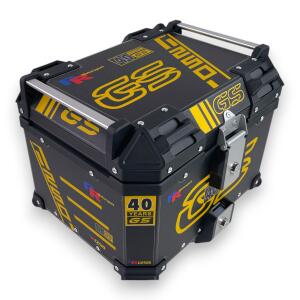 Top Case Pro3 gs design 45 L Alu with mounts rack for motorcycle