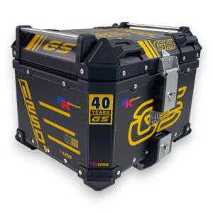 Top Case Pro3 gs design 45 L Alu with mounts rack for motorcycle