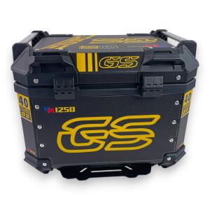 Top Case Pro3 gs design 45 L Alu with mounts rack for motorcycle