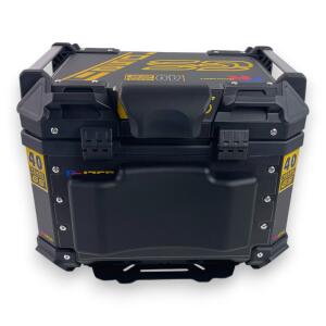 Top Case Pro3 gs design 45 L Alu with mounts rack for motorcycle