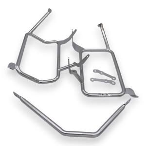 Gepäckträger Pro3 silber für BMW F 750-900 GS / Adventure (2013-25)