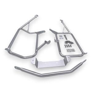 Pannier & Top Case Rack Pro3 silver for Harley Pan America 1250 Cutout (2021-25)