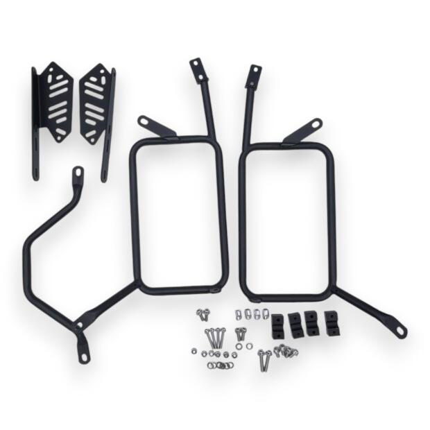 Gepäck & Topcaseträger Pro3 schwarz für Kawasaki KLE 650 Versys (2015-25)