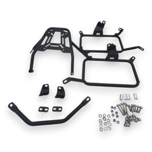 Pannier & Top Case Rack Pro3 black for Honda NX 750 X (2021-23)
