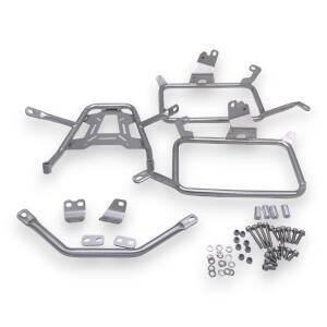 Gepäck & Topcaseträger Pro3 silber für Honda NX 750 X (2021-23)