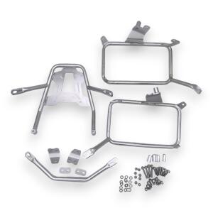Gepäck & Topcaseträger Pro3 silber für Honda NX 750 X (2021-23)