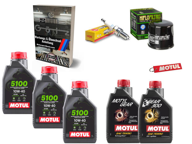 Complete Service Kit Motul for SEGWAY Snarler AT6 spark plug Maintenance & Inspection