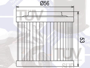 Ölfilter Hiflo HF151 für Aprillia / BMW / MZ