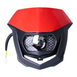 Universal LED Scheinwerfer mit Maske Komplettset