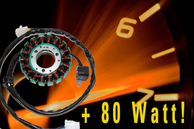 Alternator +80 Watt Suzuki LTZ 400 Powerstator B-Stock