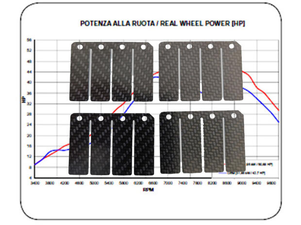 Reed Valve carbon for Yamaha TZR 250 2XT Stage 2 Racing 86-95