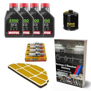 Wartungspaket für Kawasaki Ninja ZX6R 98-02 &...