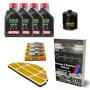 Wartungspaket für Kawasaki Ninja ZX6R 98-02 & Motul & Racing Ölfilter & Anleitung