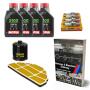 Wartungspaket für Kawasaki Ninja ZX6R 98-02 & Motul & Racing Ölfilter & Anleitung