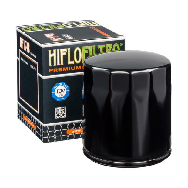 Oil filter Hiflo HF174B for Harley Davidson