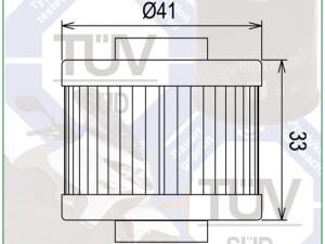 Ölfilter Hiflo HF185 für Aprilia Leonardo BMW...