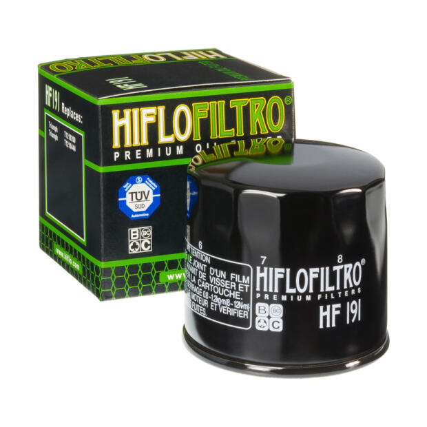 Oil filter Hiflo HF191 for Benelli BN Leoncino TRK, Peugeot Metropolis Satelis