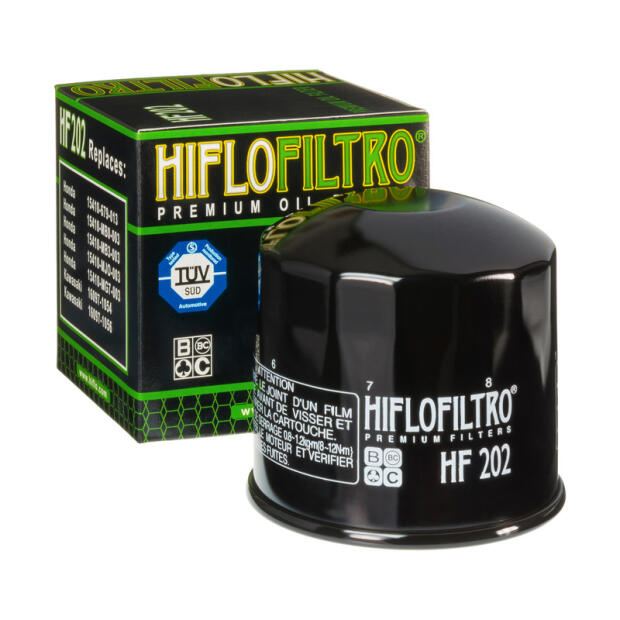 Oil filter Hiflo HF202 for Honda CBR,VF,VFR,VT/ Kawasaki EN,VN