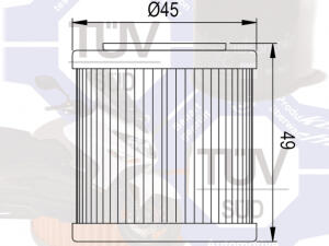 Ölfilter Hiflo HF182 für Piaggio Beverly 350...