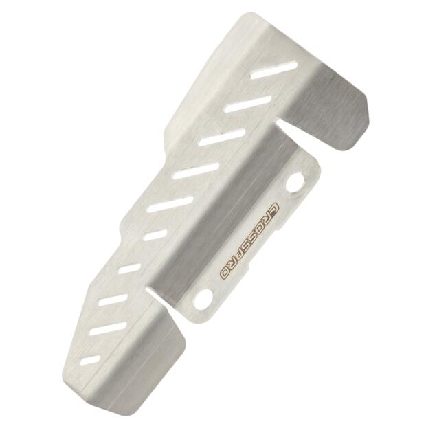 Bremspumpenschutz für Kove 450 Rally 24-25 Gebürsteter Stahl