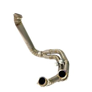 Auspuff Krümmer Tuning Titan für Husqvarna Norden 901