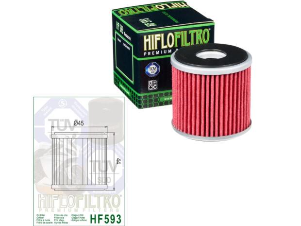 Ölfilter Hiflo HF593 für Benelli Leoncino TRK 250