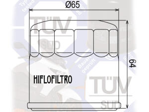 Ölfilter Hiflo HF951 für Honda FJS NC NSS SH...