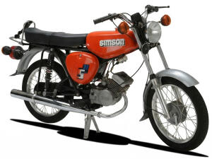 Shock absorbers for Simson S 50