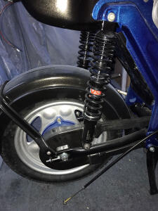 Shock absorbers for Simson S 50