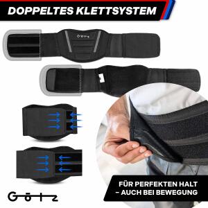 Götz Nierengurt für Motorrad Nierenwärmer verstärkter Klettverschluss 155–178 cm