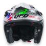 Motocross Jet Helmet color XS-XL with Sun Visor UFO Sheratan