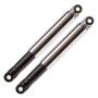 Shock absorber set rear 260 mm in black-chrome for Scooters & Mopeds