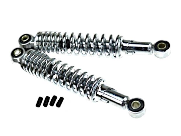 Stoßdämpfer Satz 260mm für Roller/ Mofas/ Mopeds MKX mit Reduzierhülsen