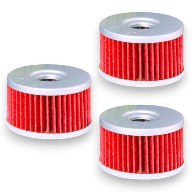 Ölfilter x3 für Suzuki DR 500 600 650 750 800 LS XF 650 Sachs Roadster