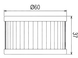 Ölfilter x3 für Suzuki DR 500 600 650 750 800 LS XF 650 Sachs Roadster