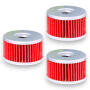 Ölfilter x3 für Suzuki DR 500 600 650 750 800 LS XF 650 Sachs Roadster