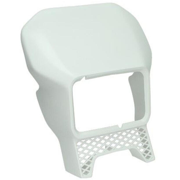 Lampenmaske weiß Scheinwerfer für Yamaha XT 600 H N Z Tenere 1VJ 2KF Frontverkleidung