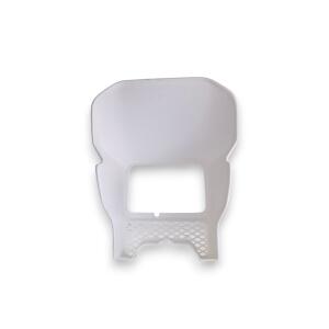 Lampenmaske weiß Scheinwerfer für Yamaha XT 600 H N Z Tenere 1VJ 2KF Frontverkleidung