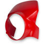 Lampenmaske rot universell 145mm 5 3/4 Zoll Scheinwerfer für Frontverkleidung
