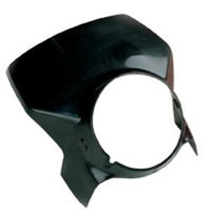 Lampenmaske schwarz universell 145mm 5 3/4 Zoll Scheinwerfer für Frontverkleidung