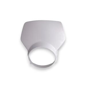 Lampenmaske weiß für Honda XL 125 200 250 500...