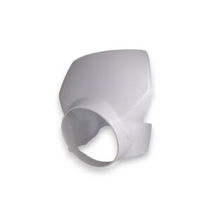 Lampenmaske weiß für Honda XL 125 200 250 500 R, MTX 80 50 C Scheinwerfer für Frontverkleidung