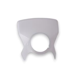 Lampenmaske weiß für Honda XL 125 200 250 500 R, MTX 80 50 C Scheinwerfer für Frontverkleidung