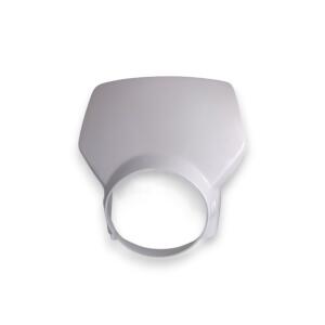 Lampenmaske weiß für Honda XL 125 200 250 500 R, MTX 80 50 C Scheinwerfer für Frontverkleidung