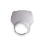 Lampenmaske weiß für Honda XL 125 200 250 500 R, MTX 80 50 C Scheinwerfer für Frontverkleidung