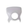 Headlight mask white for universal 145mm 5 3/4 inch front fairing