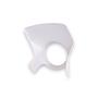 Headlight mask white for universal 145mm 5 3/4 inch front fairing