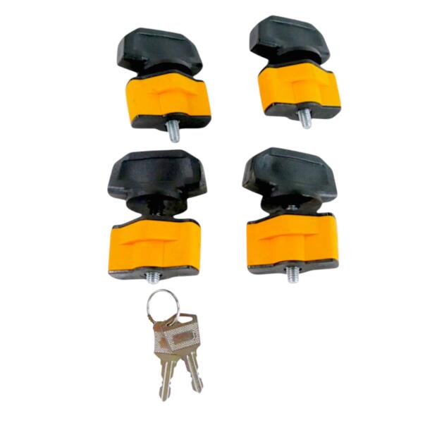 Koffer Schnellverschluss Set mit Schlüssel für Segway für Kunststoffträger